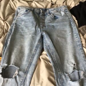 Light wash denim jeans TARGET